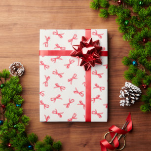 Weihnachtsgebäck in Aquarellfarbe mit Creme BG Geschenkpapier