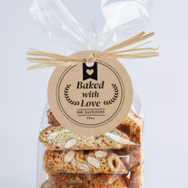 Weihnachtsgebäck Kraft Geschenk Geschenkanhänger