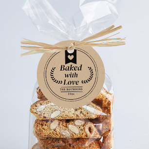 Weihnachtsgebäck Kraft Geschenk Geschenkanhänger