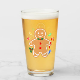 Weihnachtsgebäck Leckerei Gingerbread Man Candy Ca Glas