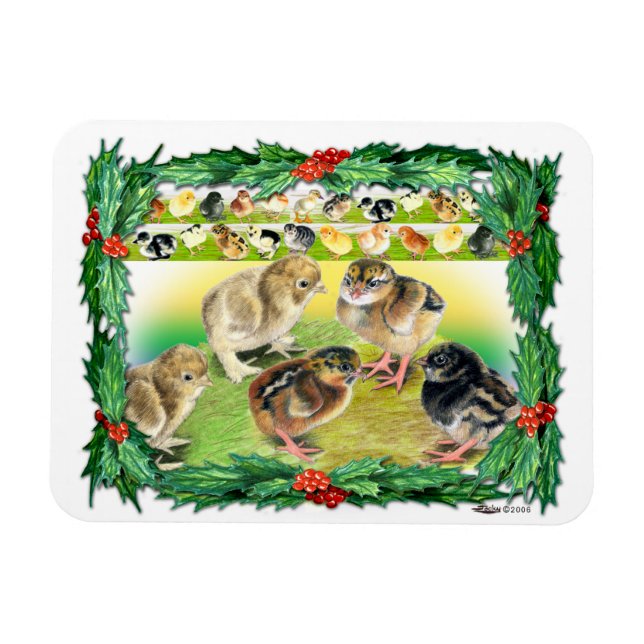 Weihnachtsgebäck Magnet (Horizontal)