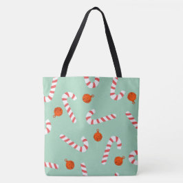 Weihnachtsgebäck mit Candy Cane Tasche