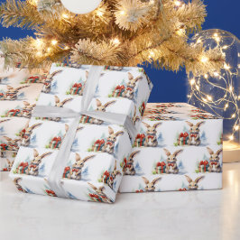 Weihnachtsgebäck mit Geschenken Geschenkpapier
