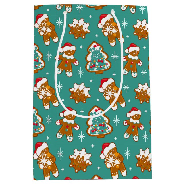 Weihnachtsgebäck Mittlere Geschenktüte (Vorderseite)