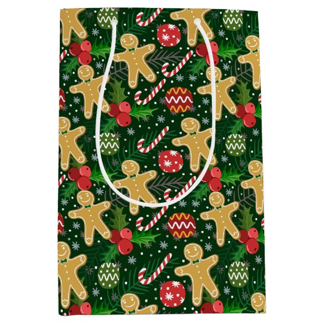 Weihnachtsgebäck Mittlere Geschenktüte (Vorderseite)