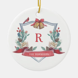 Weihnachtsgebäck - Monogram - Neuer Verzierung Keramik Ornament