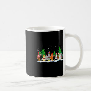Weihnachtsgebäck Niedliche Hühnerfarmen Kaffeetasse