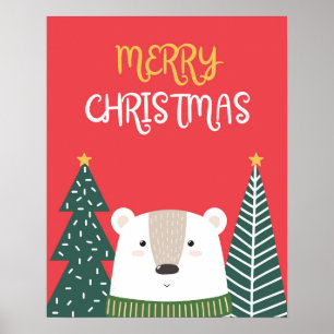 Weihnachtsgebäck, Niedliche Weihnachtsschauspielku Poster