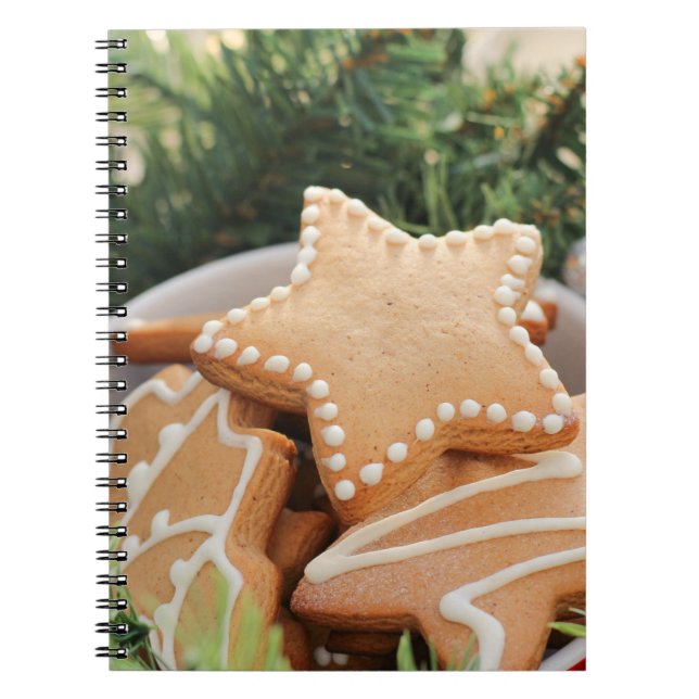 Weihnachtsgebäck Notizblock (Vorderseite)