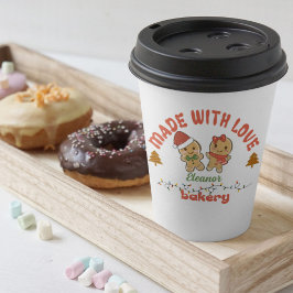 Weihnachtsgebäck Pappbecher