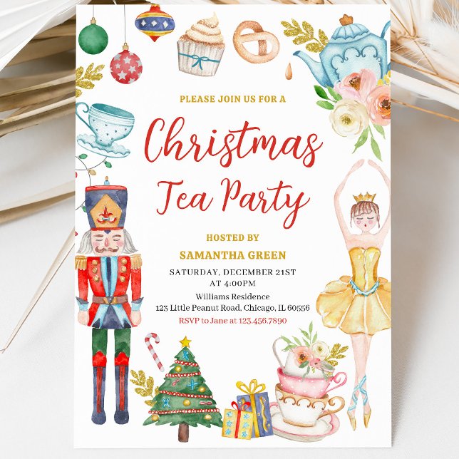 Weihnachtsgebäck Party Einladung (Von Creator hochgeladen)