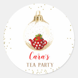 Weihnachtsgebäck Party Stickers