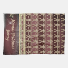 Weihnachtsgebäck Personalisiert Geschirrtuch