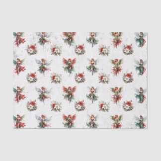 Weihnachtsgebäck & Poinsettias Tissue Paper Seidenpapier