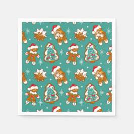 Weihnachtsgebäck Serviette