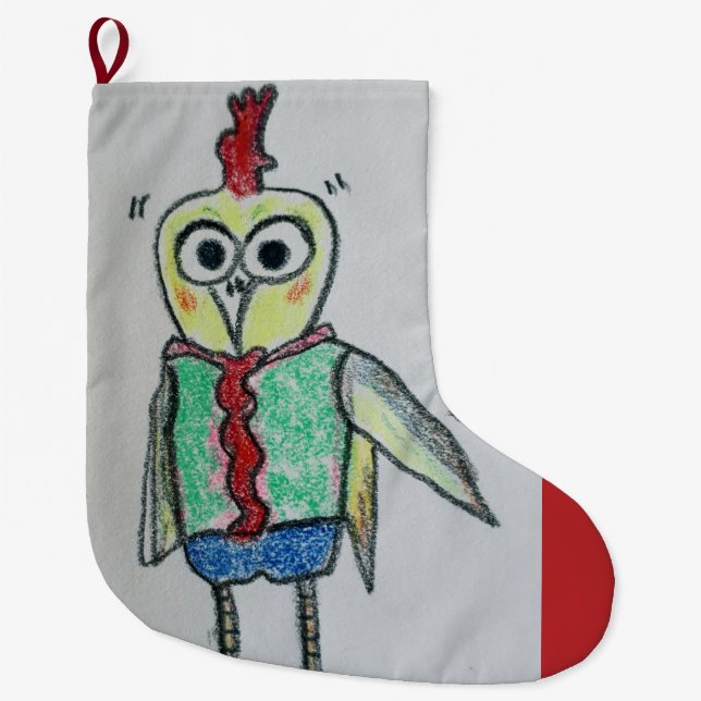 Weihnachtsgebäck Strumpf Großer Weihnachtsstrumpf (Vorderseite)