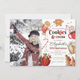 Weihnachtsgebäck und Kakaofest Einladung