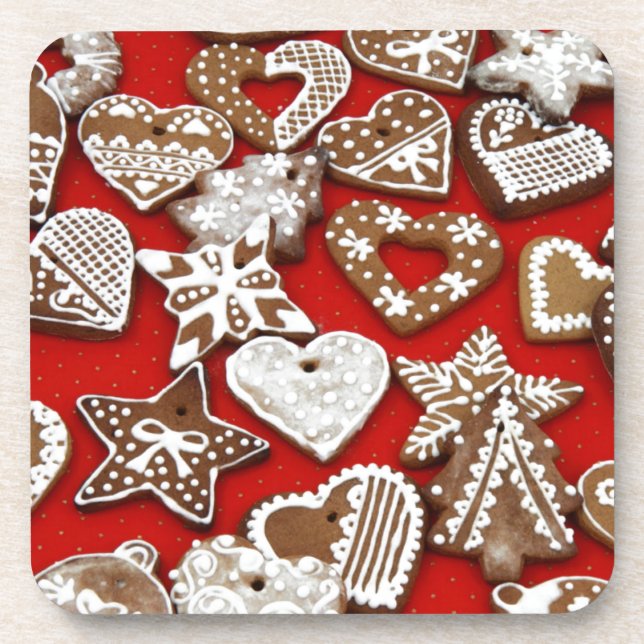 Weihnachtsgebäck Untersetzer (Vorderseite)