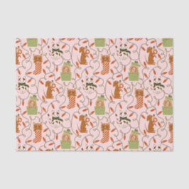 Weihnachtsgebäck Weihnachtsgebäck Pink Seidenpapier