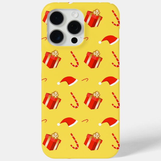 Weihnachtsgebäck Weihnachtsmannmütze Case-Mate iPhone Hülle (Rückseite)