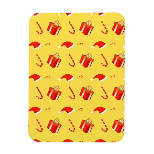 Weihnachtsgebäck Weihnachtsmannmütze Magnet (Vertikal)