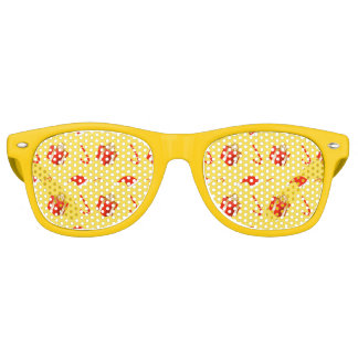 Weihnachtsgebäck Weihnachtsmannmütze Partybrille