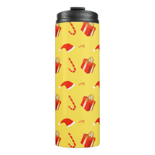 Weihnachtsgebäck Weihnachtsmannmütze Thermosbecher