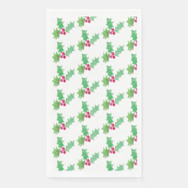 Weihnachtsgebirge Gemustert gestrichen Serviette