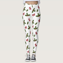 Weihnachtsgebirge, Heilige Pflanze und Muster der Leggings