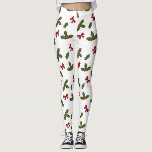Weihnachtsgebirge, Heilige Pflanze und Muster der Leggings