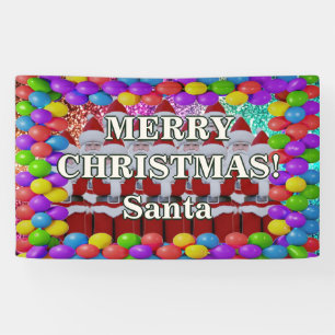 Weihnachtsgeburt Personalisierter Charakter Banner