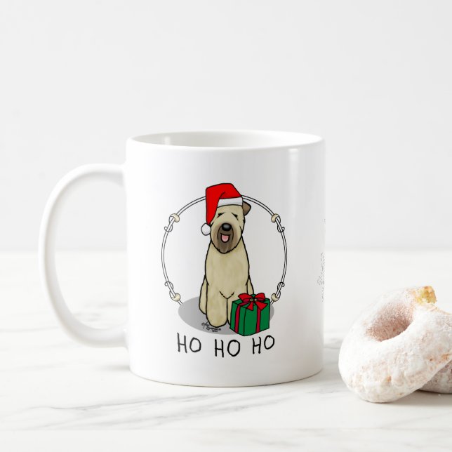 Weihnachtsgeburt (Weiß 1b2) Niedlich Kaffeetasse (Mit Donut)