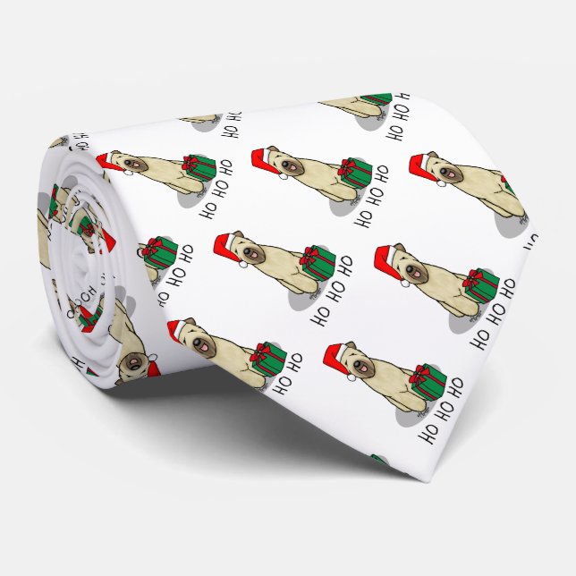 Weihnachtsgeburt (Weiß 1b2) Niedlich Krawatte (Gerollt)
