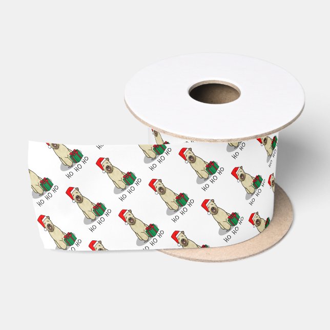 Weihnachtsgeburt (Weiß 1b2) Niedlich Satinband (Spule)