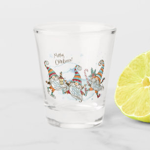 Weihnachtsgeburtglas Schnapsglas