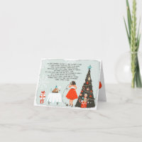 Weihnachtsgedicht illustriert mit Quarantäne-Thema
