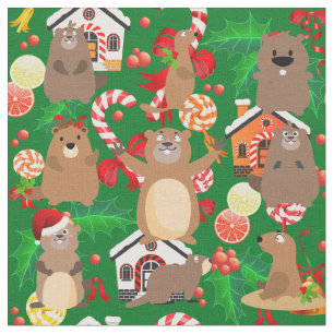 Weihnachtsgeflecht Stoff