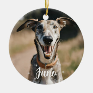 Weihnachtsgeist deines Haustiers Rentier-Buddy-T Keramik Ornament