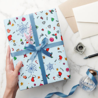 Weihnachtsgeist Geschenkpapier