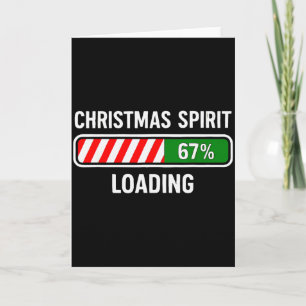 Weihnachtsgeist lädt 67 Meme-Jungs Kids Gen Z A Karte