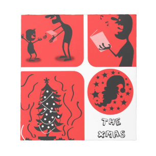 Weihnachtsgeist Notizblock