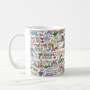 Weihnachtsgeist-Tasse Kaffeetasse