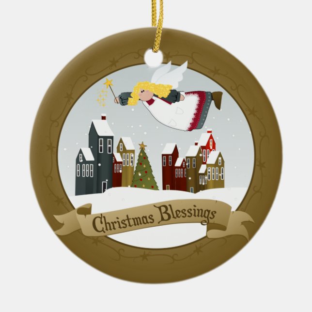 Weihnachtsgel | Holiday Tree Ornament (Vorne)