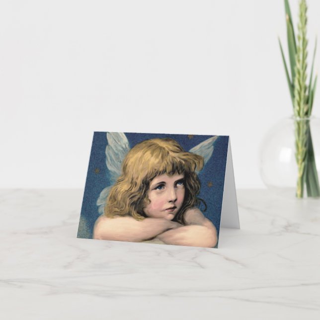 Weihnachtsgel Karte (Vorderseite)