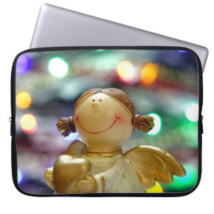Weihnachtsgel Laptopschutzhülle