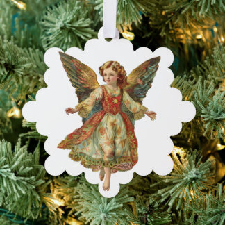 Weihnachtsgel Ornament Karte