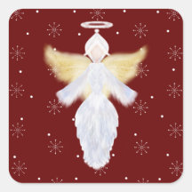 Weihnachtsgel und Schneeflocken |