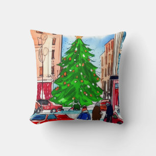 Weihnachtsgeschäft Kissen