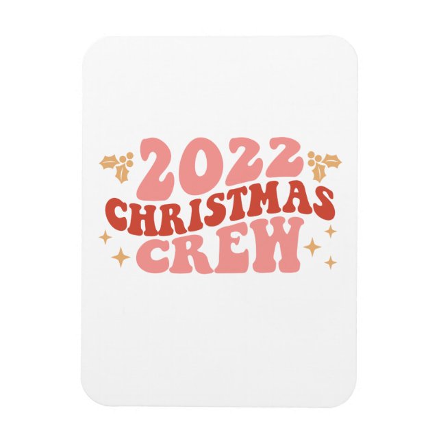 Weihnachtsgeschenk 2022 Weihnachtsfeier Crew Magnet (Vertikal)