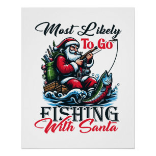 Weihnachtsgeschenk am ehesten zum Fischen mit dem Poster
